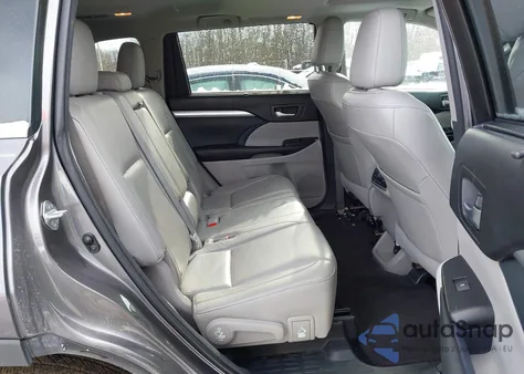 2015 Toyota Highlander Xle V6 z USA, uszkodzony, nr VIN 5TDJKRFH0FS204951